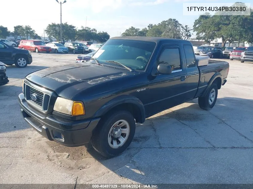 2004 Ford Ranger Edge/Tremor/Xl/Xlt VIN: 1FTYR14U34PB30380 Lot: 40497329