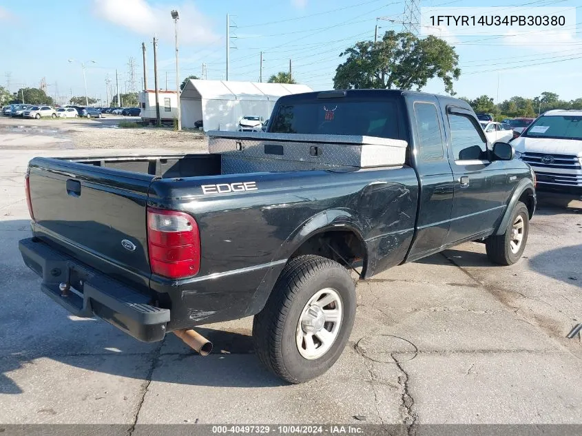 2004 Ford Ranger Edge/Tremor/Xl/Xlt VIN: 1FTYR14U34PB30380 Lot: 40497329