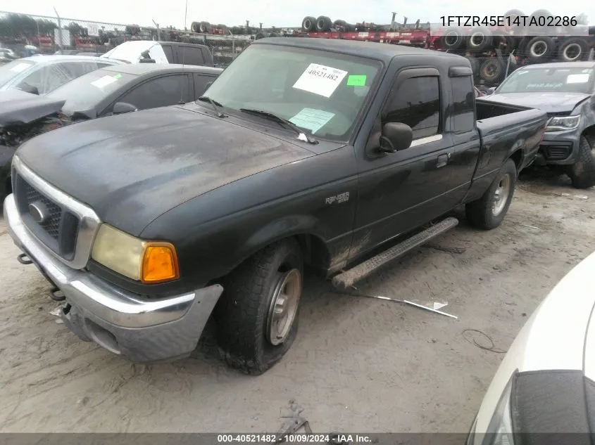 2004 Ford Ranger Edge/Tremor/Xlt VIN: 1FTZR45E14TA02286 Lot: 40521482