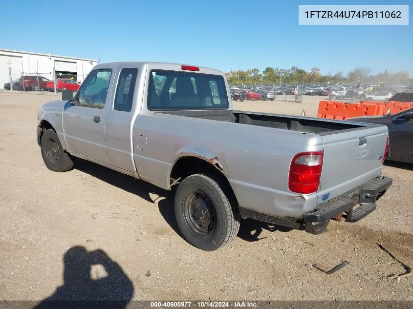 2004 Ford Ranger Edge/Tremor/Xlt VIN: 1FTZR44U74PB11062 Lot: 40600977