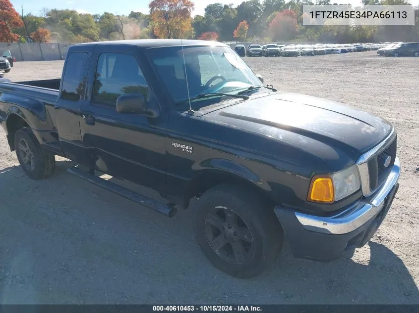 2004 Ford Ranger Edge/Tremor/Xlt VIN: 1FTZR45E34PA66113 Lot: 40610453