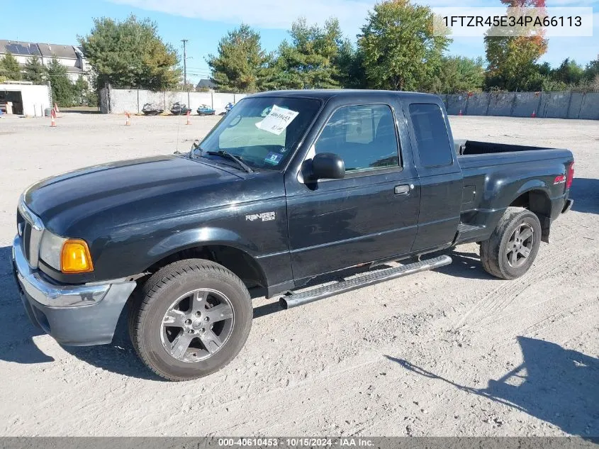 2004 Ford Ranger Edge/Tremor/Xlt VIN: 1FTZR45E34PA66113 Lot: 40610453