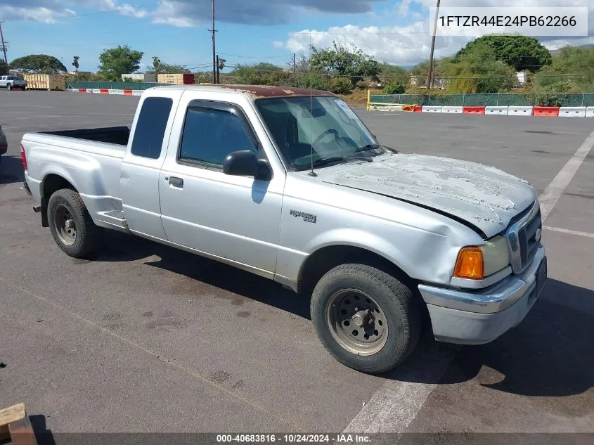 2004 Ford Ranger Xlt VIN: 1FTZR44E24PB62266 Lot: 40683816