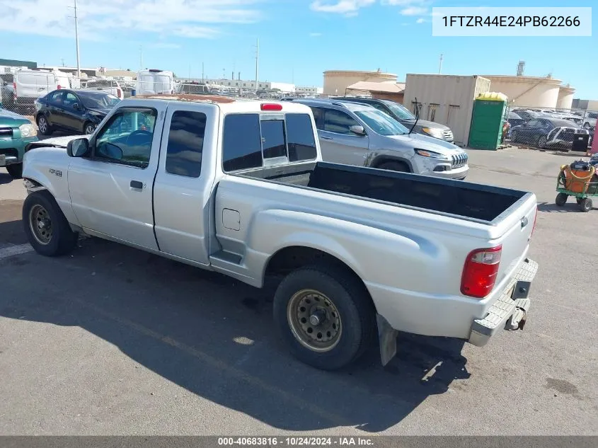 2004 Ford Ranger Xlt VIN: 1FTZR44E24PB62266 Lot: 40683816