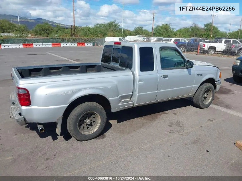 2004 Ford Ranger Xlt VIN: 1FTZR44E24PB62266 Lot: 40683816