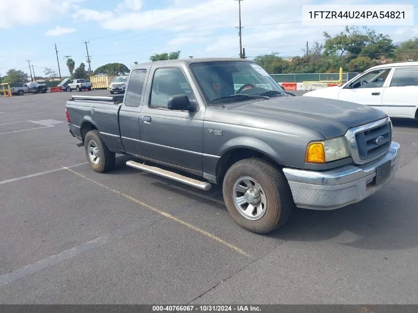 2004 Ford Ranger Edge Deluxe/Tremor Plus/Xlt Appearance VIN: 1FTZR44U24PA54821 Lot: 40766067