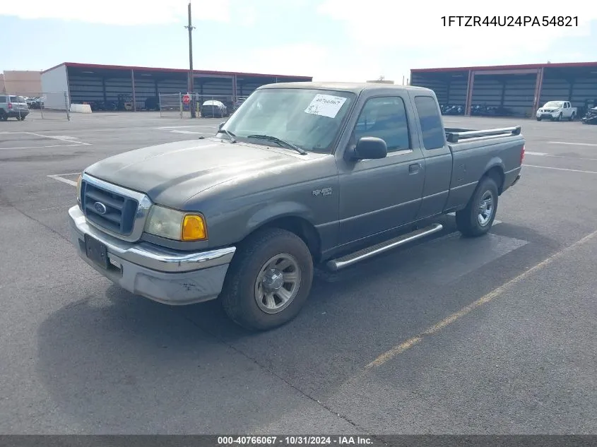 2004 Ford Ranger Edge Deluxe/Tremor Plus/Xlt Appearance VIN: 1FTZR44U24PA54821 Lot: 40766067