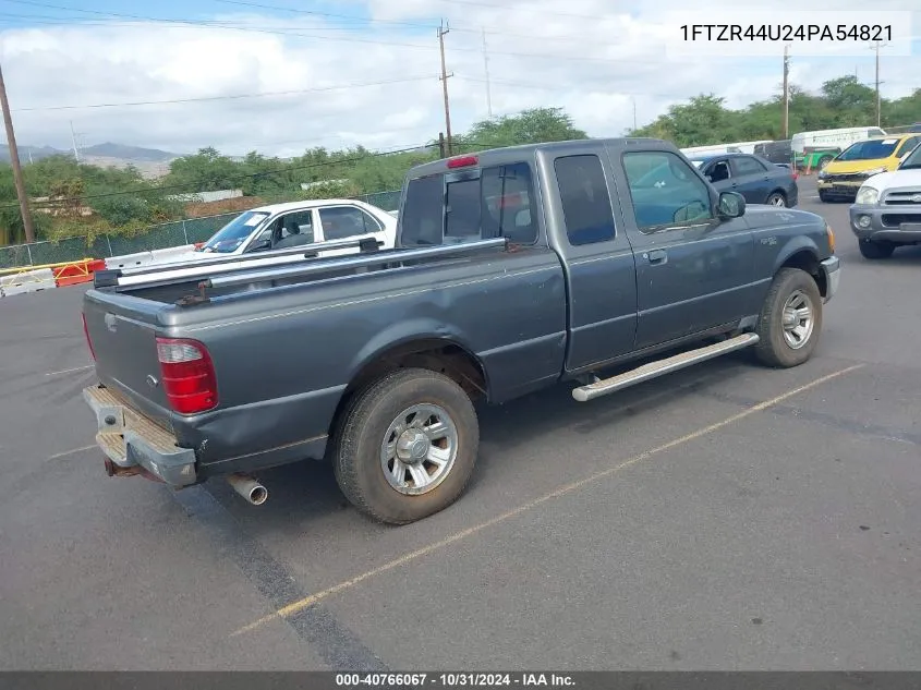 2004 Ford Ranger Edge Deluxe/Tremor Plus/Xlt Appearance VIN: 1FTZR44U24PA54821 Lot: 40766067