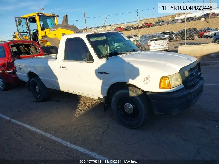 2004 Ford Ranger Xl Fleet VIN: 1FTYR10E04PB23448 Lot: 40776316