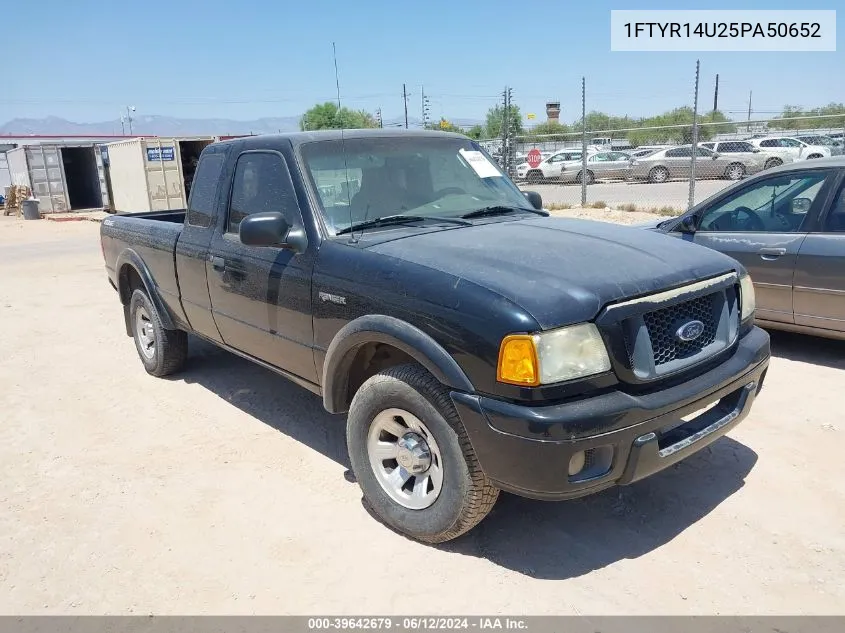 2005 Ford Ranger Edge/Stx/Xl/Xlt VIN: 1FTYR14U25PA50652 Lot: 39642679