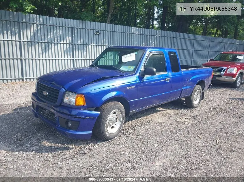 2005 Ford Ranger Edge/Stx/Xlt VIN: 1FTYR44U05PA55348 Lot: 39830043