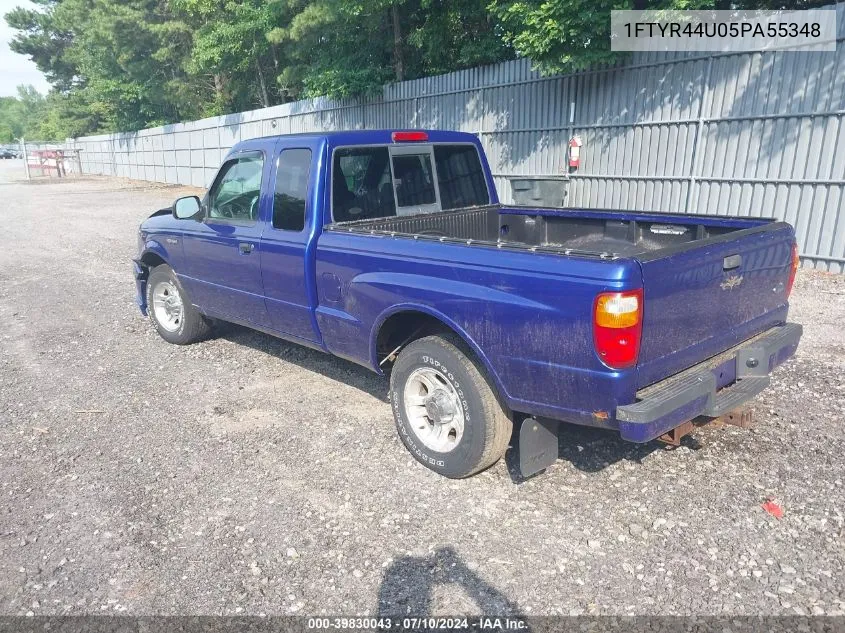 2005 Ford Ranger Edge/Stx/Xlt VIN: 1FTYR44U05PA55348 Lot: 39830043