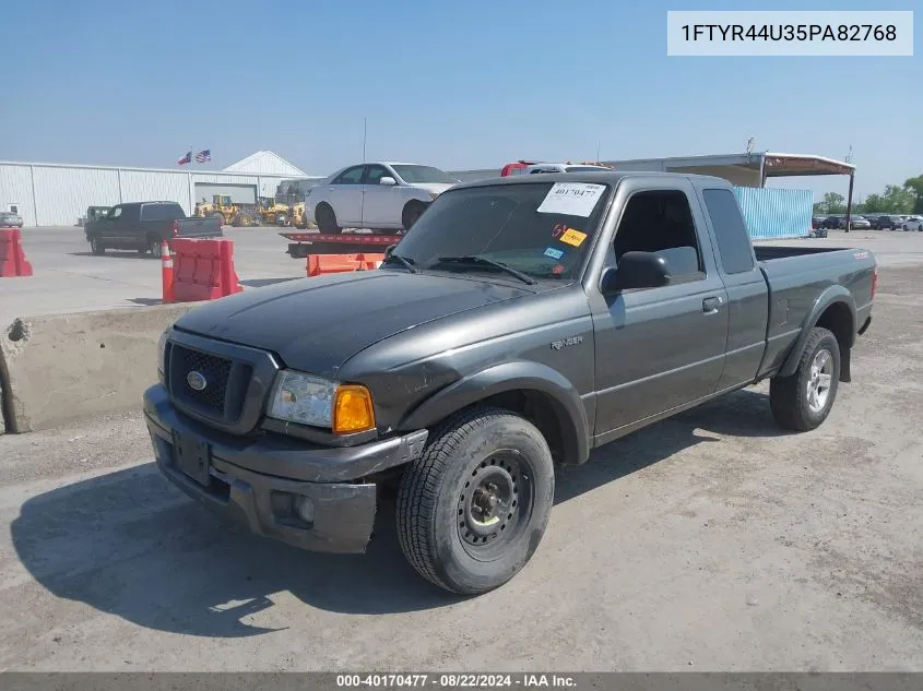 2005 Ford Ranger Edge/Stx/Xlt VIN: 1FTYR44U35PA82768 Lot: 40170477