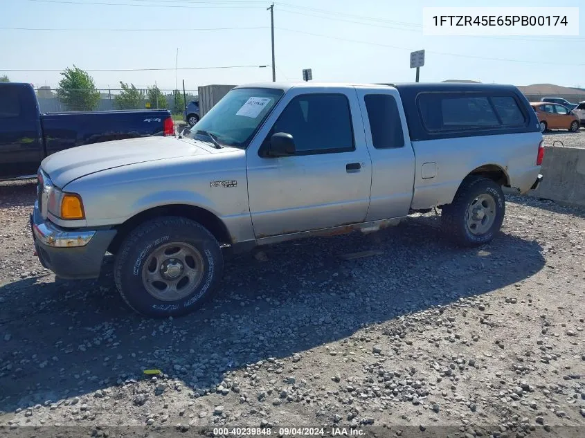 2005 Ford Ranger Edge/Fx4 Level Ii/Fx4 Off-Road/Xlt VIN: 1FTZR45E65PB00174 Lot: 40239848