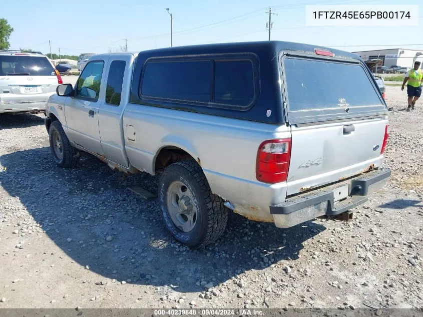 2005 Ford Ranger Edge/Fx4 Level Ii/Fx4 Off-Road/Xlt VIN: 1FTZR45E65PB00174 Lot: 40239848