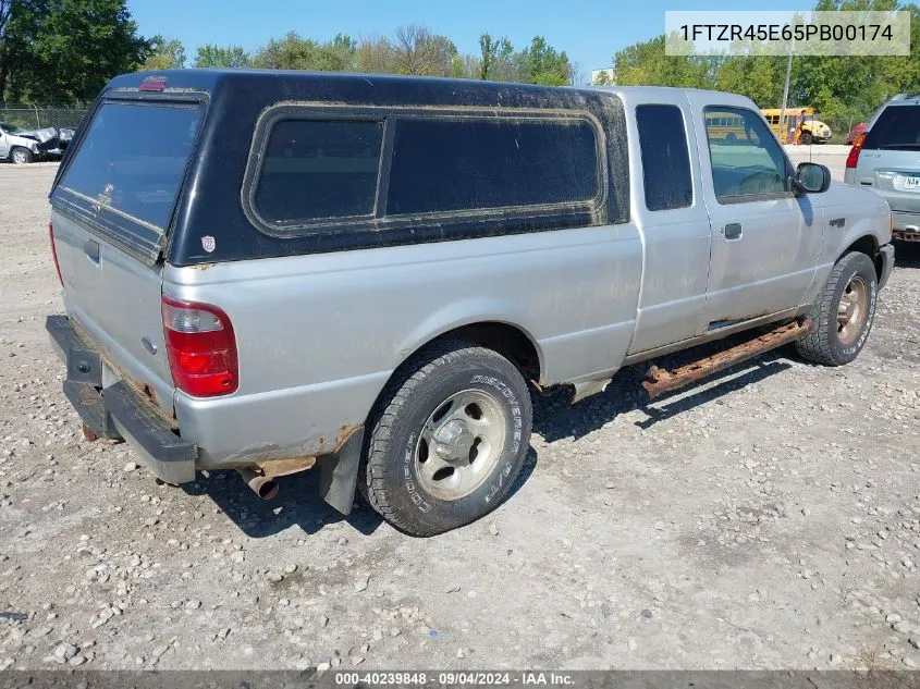 2005 Ford Ranger Edge/Fx4 Level Ii/Fx4 Off-Road/Xlt VIN: 1FTZR45E65PB00174 Lot: 40239848