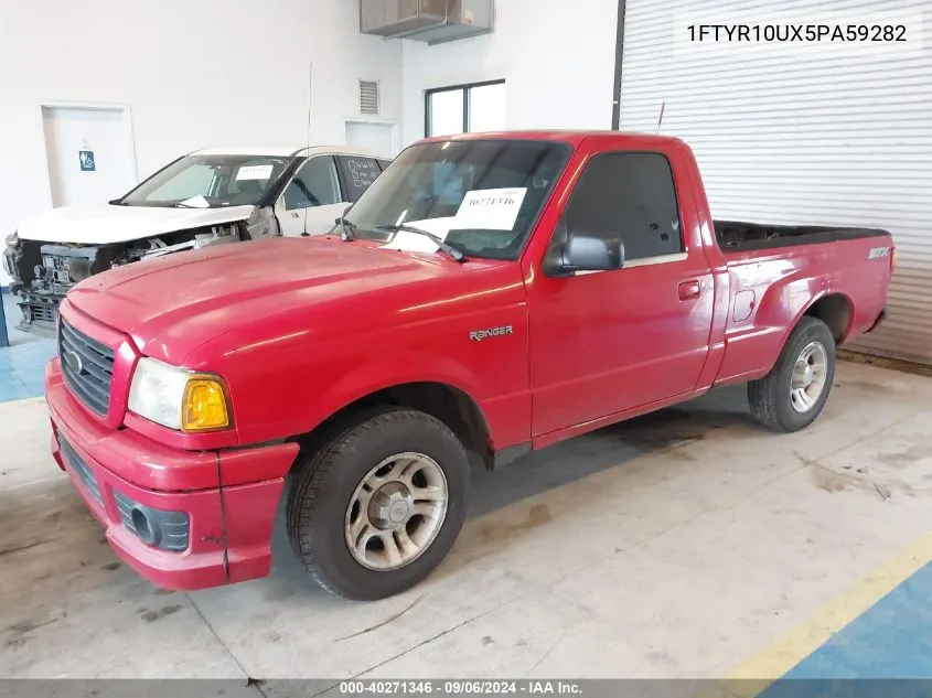 2005 Ford Ranger Edge/Stx/Xl/Xls/Xlt VIN: 1FTYR10UX5PA59282 Lot: 40271346