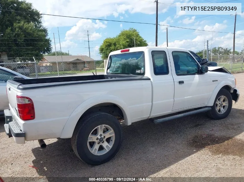 2005 Ford Ranger Edge/Xl/Xlt VIN: 1FTYR15E25PB09349 Lot: 40335795