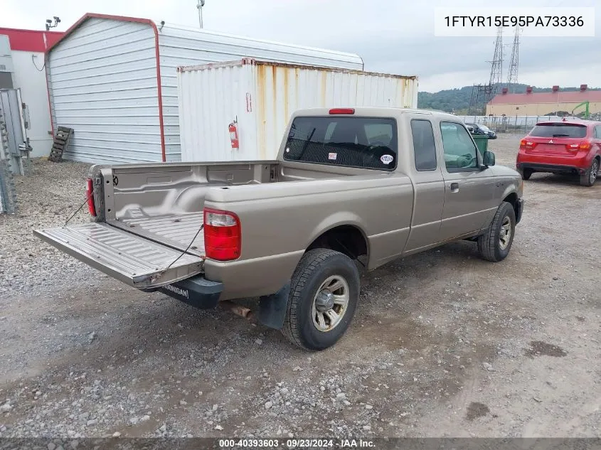 2005 Ford Ranger Edge/Xl/Xlt VIN: 1FTYR15E95PA73336 Lot: 40393603