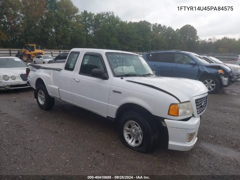 2005 Ford Ranger Edge/Stx/Xl/Xlt VIN: 1FTYR14U45PA84575 Lot: 40415688