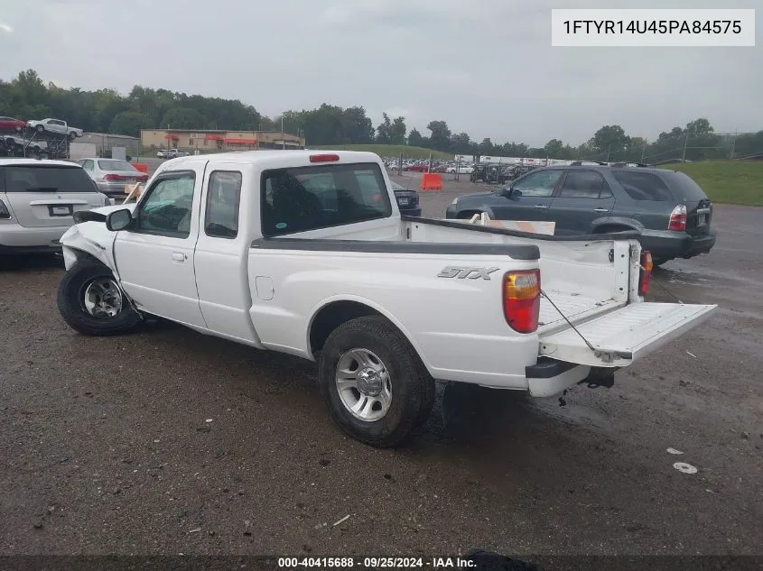 2005 Ford Ranger Edge/Stx/Xl/Xlt VIN: 1FTYR14U45PA84575 Lot: 40415688