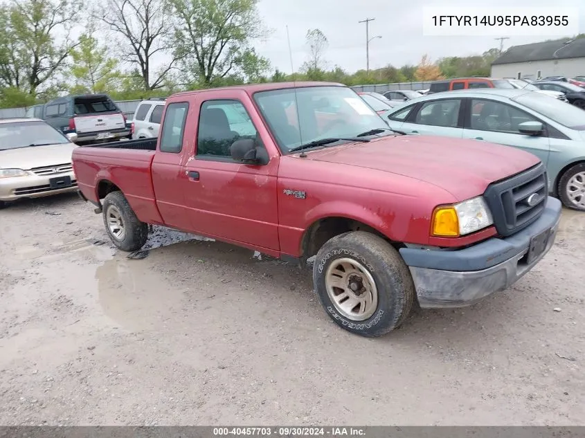 2005 Ford Ranger Super Cab VIN: 1FTYR14U95PA83955 Lot: 40457703