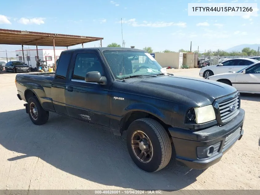 2005 Ford Ranger Edge/Stx/Xlt VIN: 1FTYR44U15PA71266 Lot: 40528001