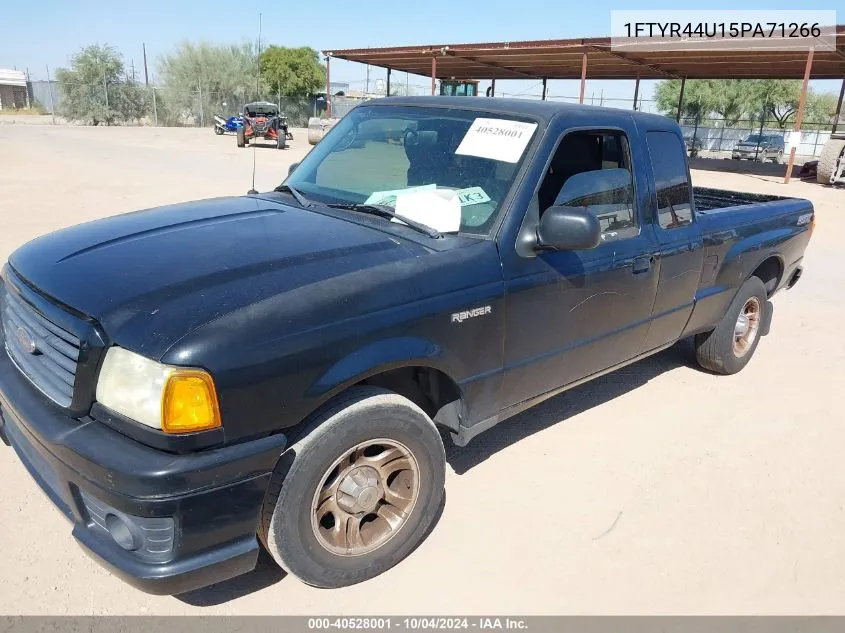 2005 Ford Ranger Edge/Stx/Xlt VIN: 1FTYR44U15PA71266 Lot: 40528001