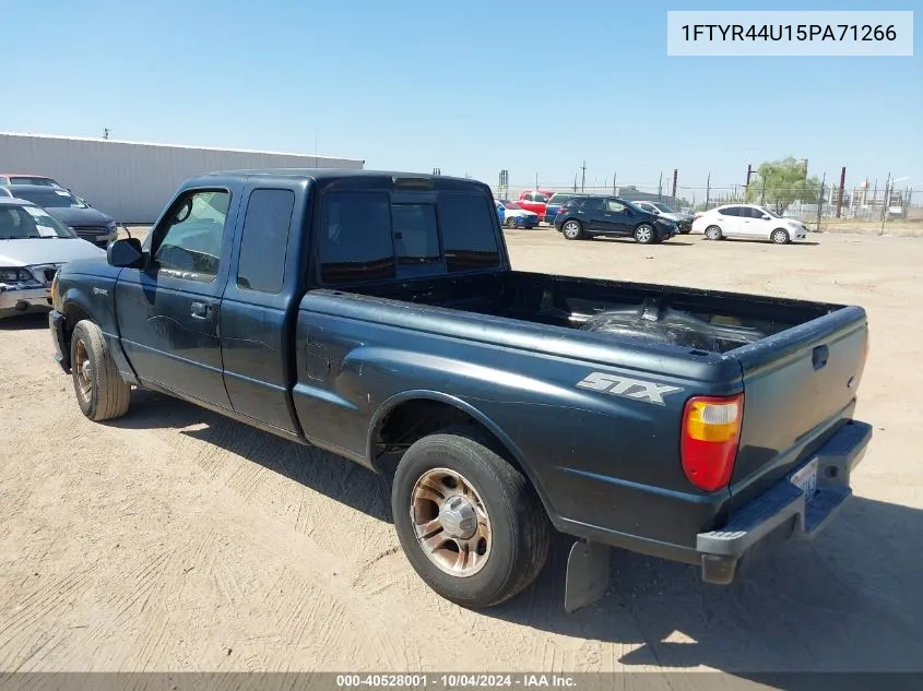 2005 Ford Ranger Edge/Stx/Xlt VIN: 1FTYR44U15PA71266 Lot: 40528001