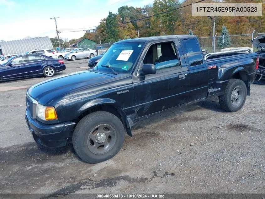 2005 Ford Ranger Edge/Fx4 Level Ii/Fx4 Off-Road/Xlt VIN: 1FTZR45E95PA00523 Lot: 40559478