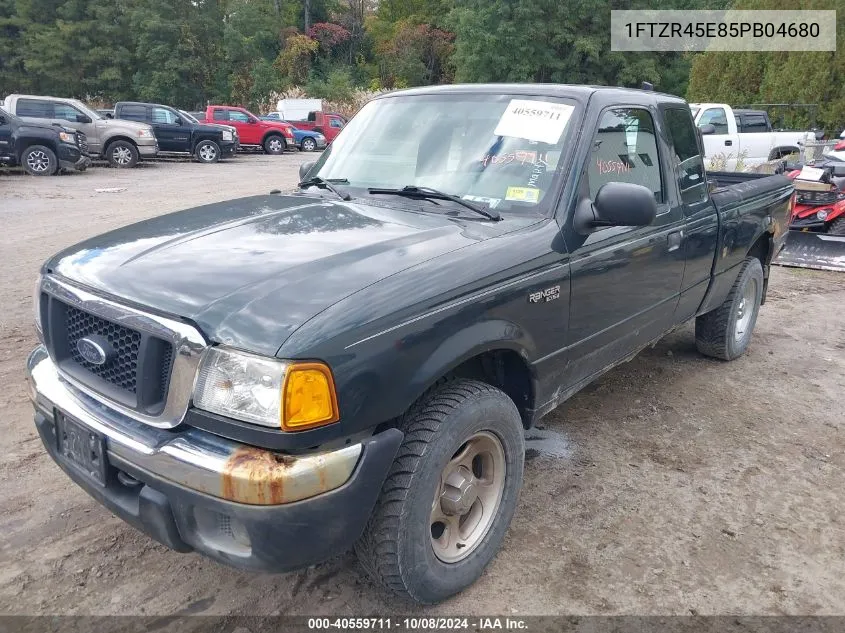 2005 Ford Ranger Edge/Fx4 Level Ii/Fx4 Off-Road/Xlt VIN: 1FTZR45E85PB04680 Lot: 40559711