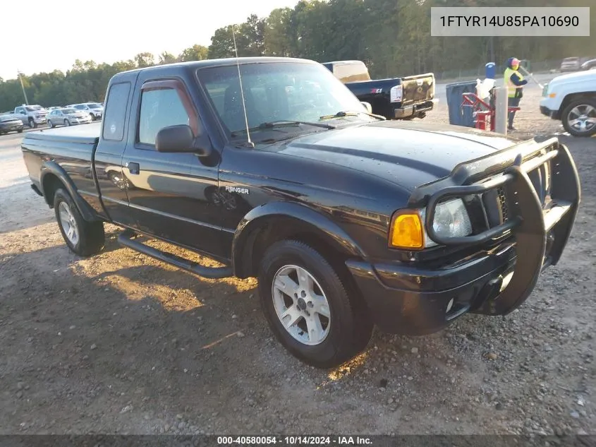 2005 Ford Ranger Edge/Stx/Xl/Xlt VIN: 1FTYR14U85PA10690 Lot: 40580054