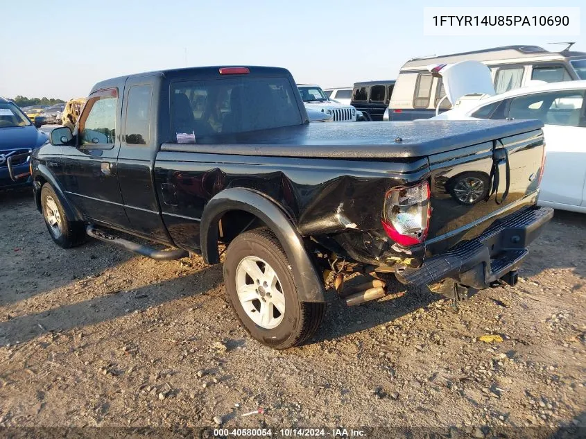 2005 Ford Ranger Edge/Stx/Xl/Xlt VIN: 1FTYR14U85PA10690 Lot: 40580054