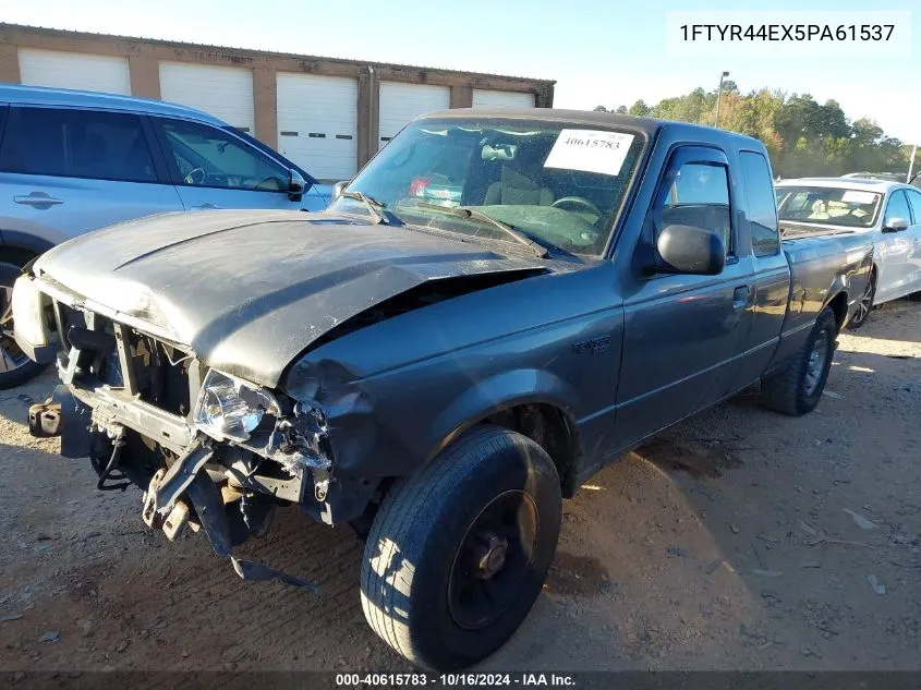 2005 Ford Ranger Edge/Stx/Xlt VIN: 1FTYR44EX5PA61537 Lot: 40615783