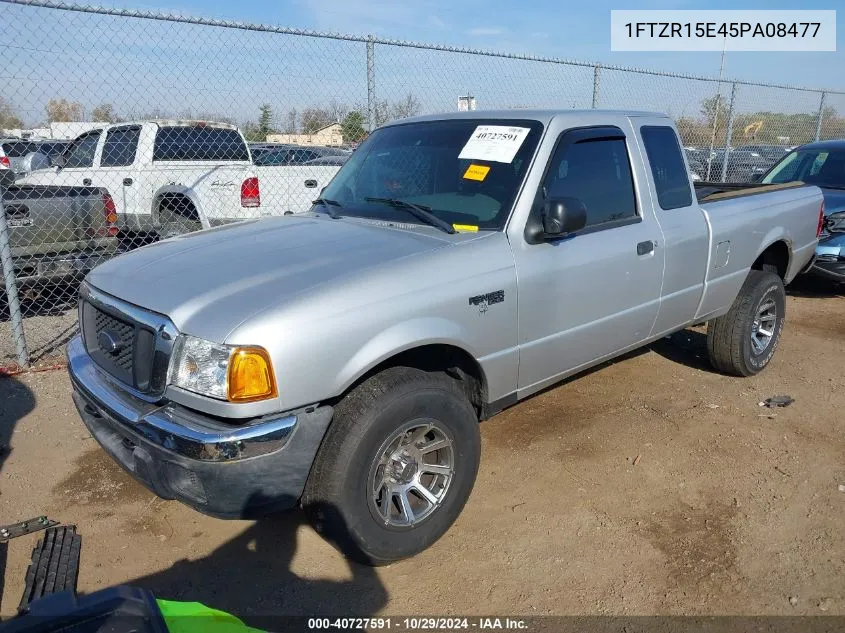 2005 Ford Ranger Edge/Xl/Xlt VIN: 1FTZR15E45PA08477 Lot: 40727591