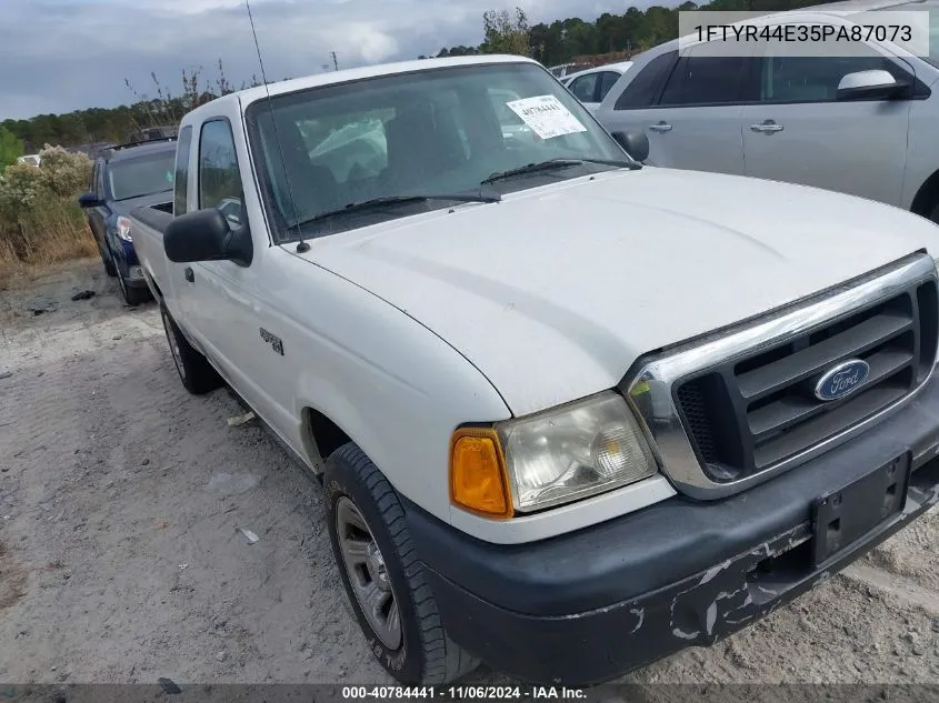 2005 Ford Ranger Edge/Stx/Xlt VIN: 1FTYR44E35PA87073 Lot: 40784441