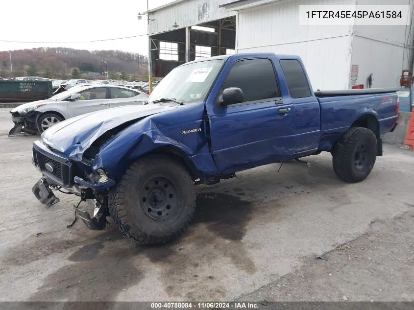 2005 Ford Ranger Edge/Fx4 Level Ii/Fx4 Off-Road/Xlt VIN: 1FTZR45E45PA61584 Lot: 40788084