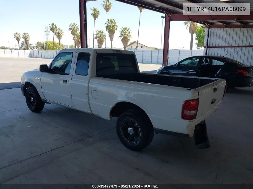 2006 Ford Ranger Sport/Stx/Xl/Xlt VIN: 1FTYR14U16PA08099 Lot: 39477479