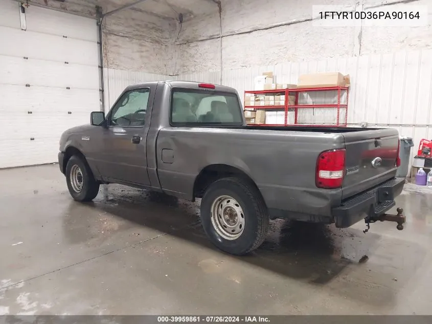 2006 Ford Ranger Xl/Xlt VIN: 1FTYR10D36PA90164 Lot: 39959861