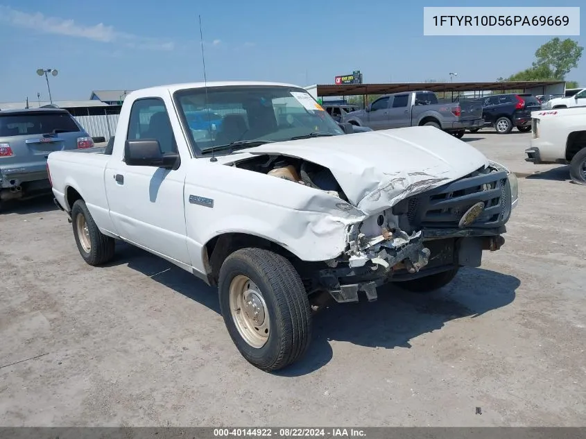 1FTYR10D56PA69669 2006 Ford Ranger Xl/Xlt