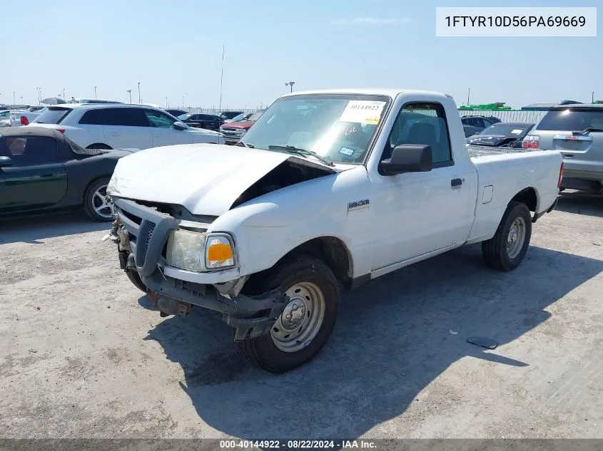 1FTYR10D56PA69669 2006 Ford Ranger Xl/Xlt