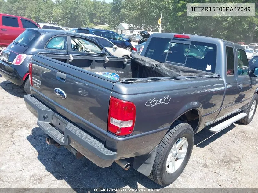 1FTZR15E06PA47049 2006 Ford Ranger Fx4 Off-Road/Sport/Xl/Xlt