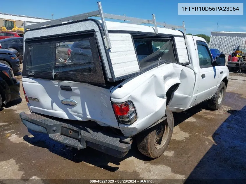 2006 Ford Ranger Xl/Xlt VIN: 1FTYR10D56PA23064 Lot: 40221329