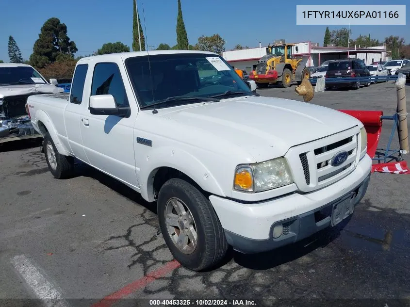 2006 Ford Ranger Sport/Stx/Xl/Xlt VIN: 1FTYR14UX6PA01166 Lot: 40453325