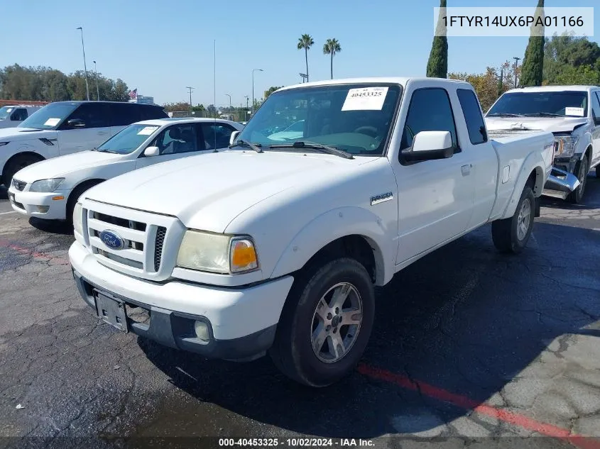 2006 Ford Ranger Sport/Stx/Xl/Xlt VIN: 1FTYR14UX6PA01166 Lot: 40453325