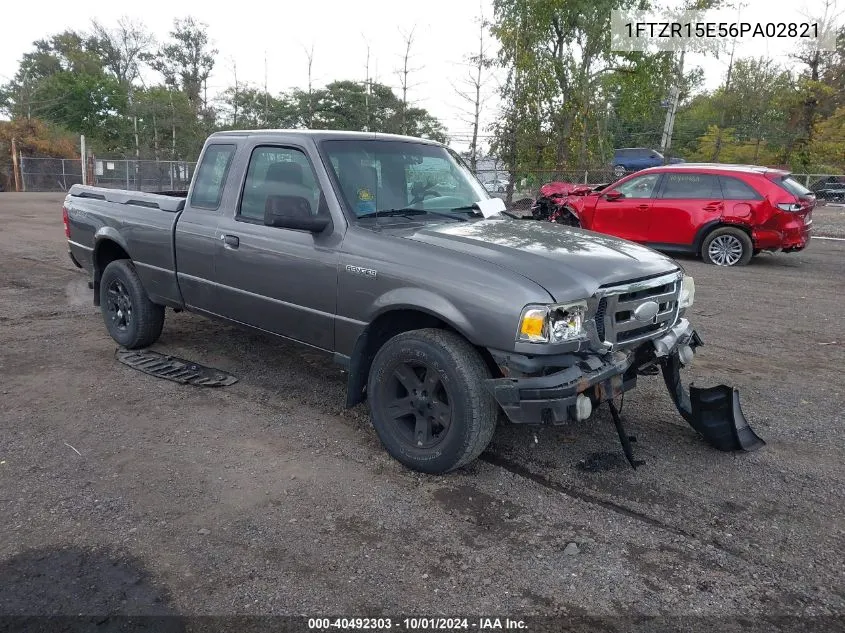 2006 Ford Ranger Fx4 Off-Road/Sport/Xl/Xlt VIN: 1FTZR15E56PA02821 Lot: 40492303