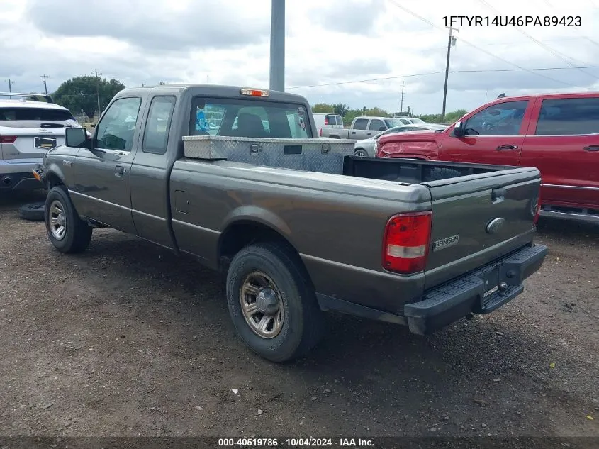 2006 Ford Ranger Sport/Stx/Xl/Xlt VIN: 1FTYR14U46PA89423 Lot: 40519786