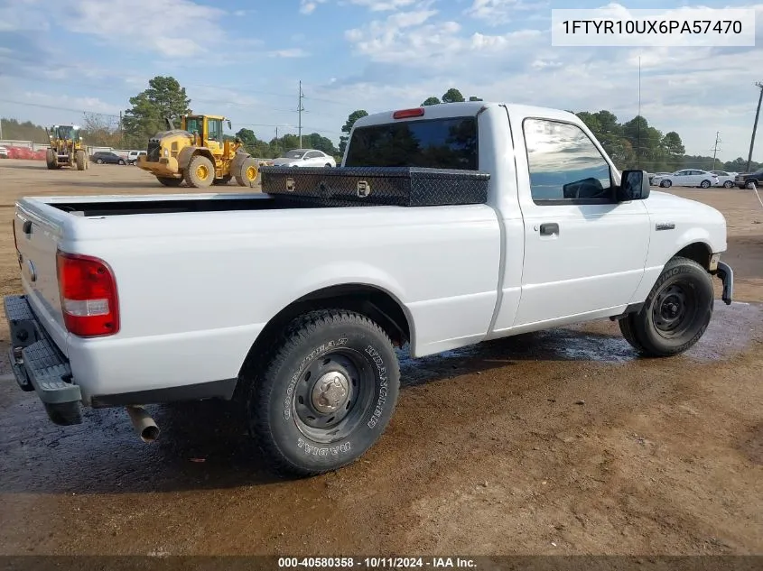 1FTYR10UX6PA57470 2006 Ford Ranger