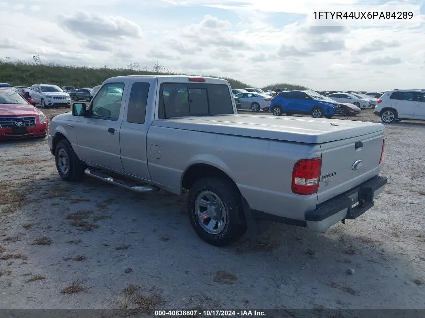 2006 Ford Ranger Sport/Stx/Xlt VIN: 1FTYR44UX6PA84289 Lot: 40638807