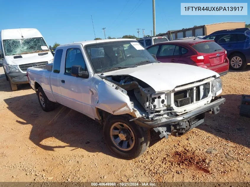 2006 Ford Ranger Sport/Stx/Xlt VIN: 1FTYR44UX6PA13917 Lot: 40649968